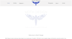 Desktop Screenshot of mothdesign.co.uk